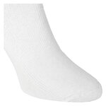 Kochfeste Arztsocken Schwesternsocken Baumwolle Rippe weiß - 5