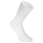 Kochfeste Arztsocken Schwesternsocken Baumwolle Rippe weiß - 6