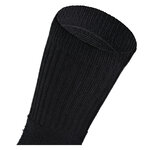 Sport Tennissocken Rippstrick-Schaft schwarz - 8