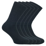 Sport Tennissocken Rippstrick-Schaft schwarz - 9