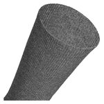 Diabetikersocken ohne Gummidruck Baumwolle gerippt natur-grau-blau-mix - 39