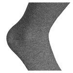 Diabetikersocken ohne Gummidruck Baumwolle gerippt natur-grau-blau-mix - 40