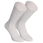Diabetikersocken ohne Gummidruck Baumwolle gerippt natur-grau-blau-mix - 31