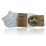 Bio-Baumwolle Sneakersocken GOTS weiß - 12