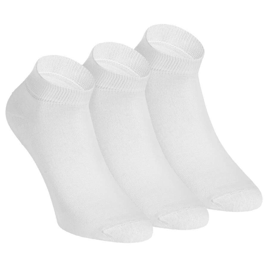 Bio-Baumwolle Sneakersocken GOTS weiß