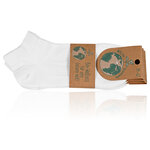 Bio-Baumwolle Sneakersocken GOTS weiß - 2