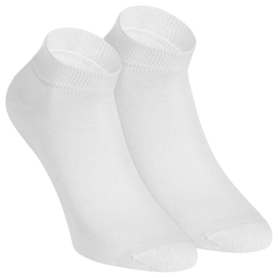 Baumwoll-Sneakersocken weiß - 4