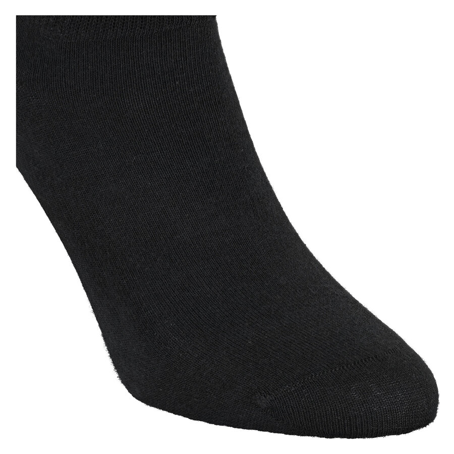 Baumwoll-Sneakersocken schwarz - 3