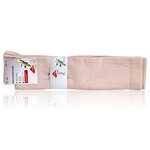 Reise-Stütz-Kniestrümpfe mit Kompression beige - 3
