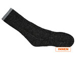 Dicke Thermo Socken CorDura-Alpaka-Wolle anthrazit - 9