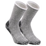 Dicke Thermo Socken CorDura-Alpaka-Wolle grau - 8
