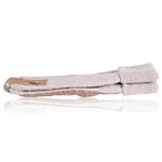 Dicke Alpaka Wolle Homesocks ABS-Noppen beige - 7