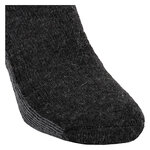 Dicke Alpaka Wolle Homesocks ABS-Noppen anthrazit - 7
