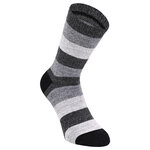 Alpaka-Wollsocken Blockstreifen Naturtöne - 6