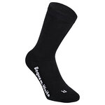 Extra breite weite Noppen-Socken ohne Gummidruck Polsterung schwarz - 8