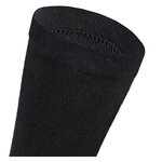 Extra breite weite Noppen-Socken ohne Gummidruck Polsterung schwarz - 7