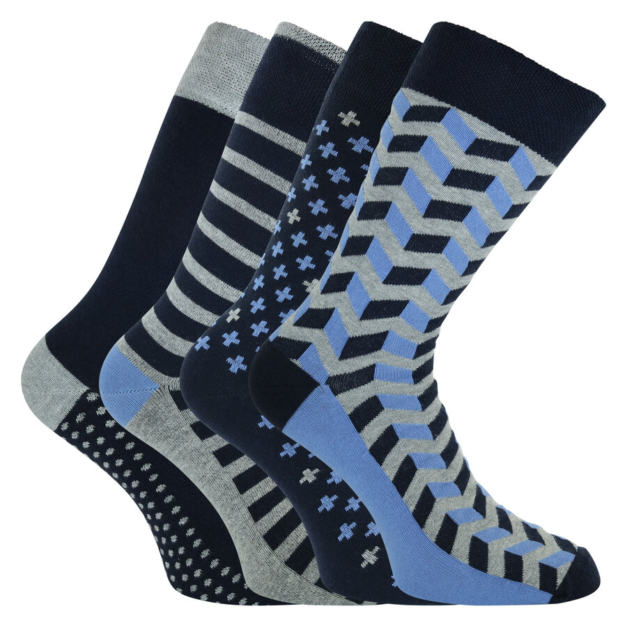 Herrensocken Baumwolle Trend Blue