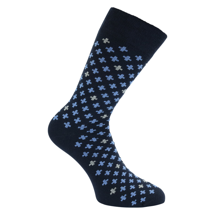 Herrensocken Baumwolle Trend Blue - 11
