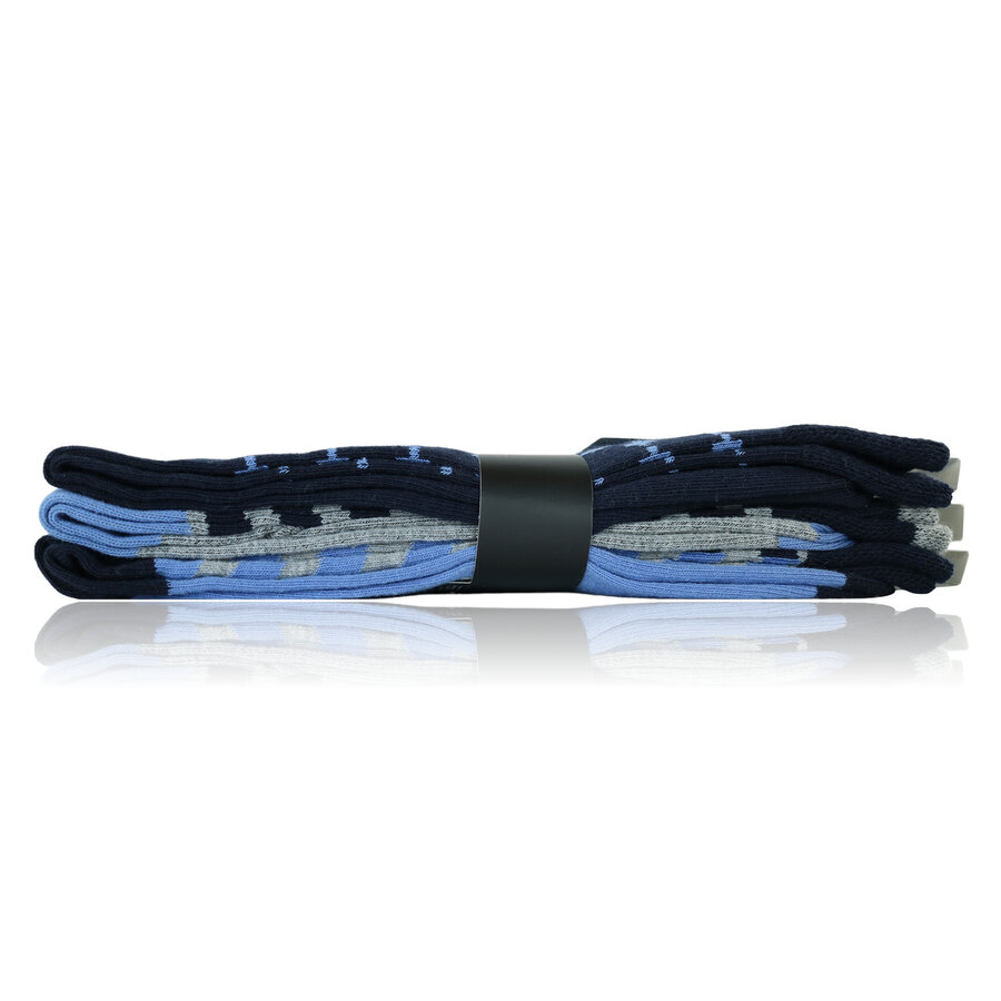 Herrensocken Baumwolle Trend Blue - 6