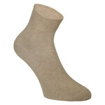 Kurzsocken ohne Gummidruck Baumwolle natur-beige-mix - 4