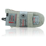 Kurzsocken ohne Gummidruck Baumwolle natur-beige-mix - 10