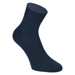 Kurzsocken ohne Gummidruck Baumwolle blau-grau-mix - 6