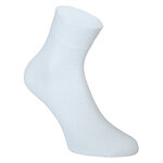 Kurzsocken ohne Gummidruck Baumwolle weiß - 3