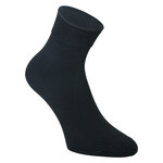 Kurzsocken ohne Gummidruck Baumwolle schwarz - 8