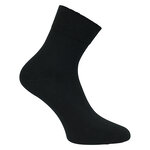 Kurzsocken ohne Gummidruck Baumwolle schwarz - 4
