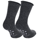Rollrand-Stopper-Socken Wolle Camano anthrazit-melange - 1