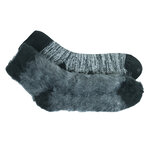 Noppen-Kuschelsocken kurz Camano anthrazit-melange - 5