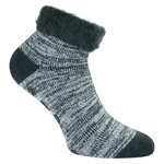 Noppen-Kuschelsocken kurz Camano anthrazit-melange - 1