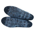 Noppen-Kuschelsocken Kurzform Camano blau-melange - 4