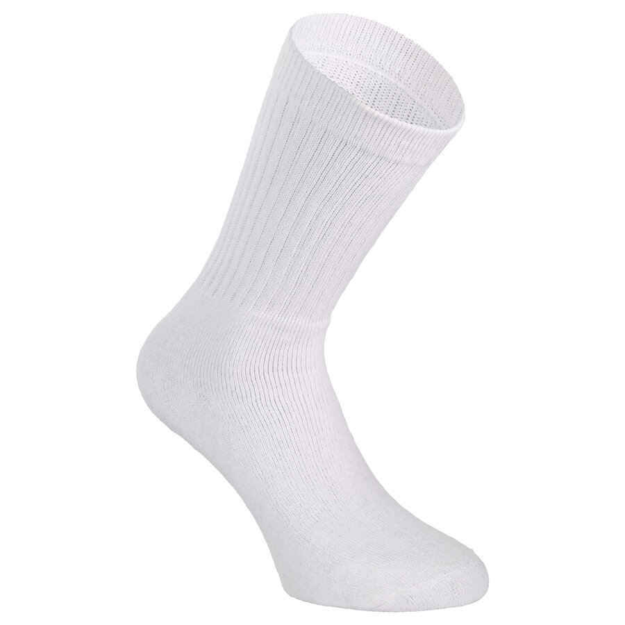 Sport Tennis-Komfortsocken kochfest weiß - 7