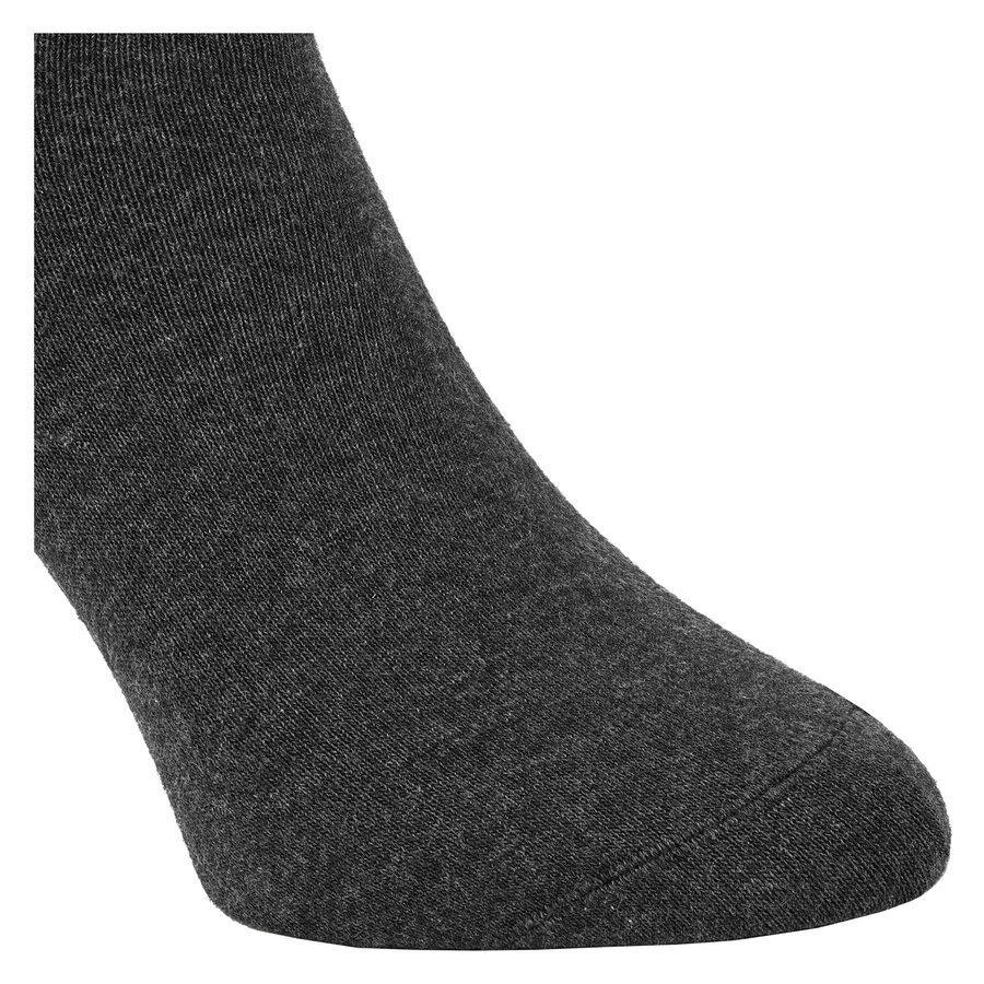 Baumwoll-Socken ohne Gummidruck camano anthrazit-melange - 4