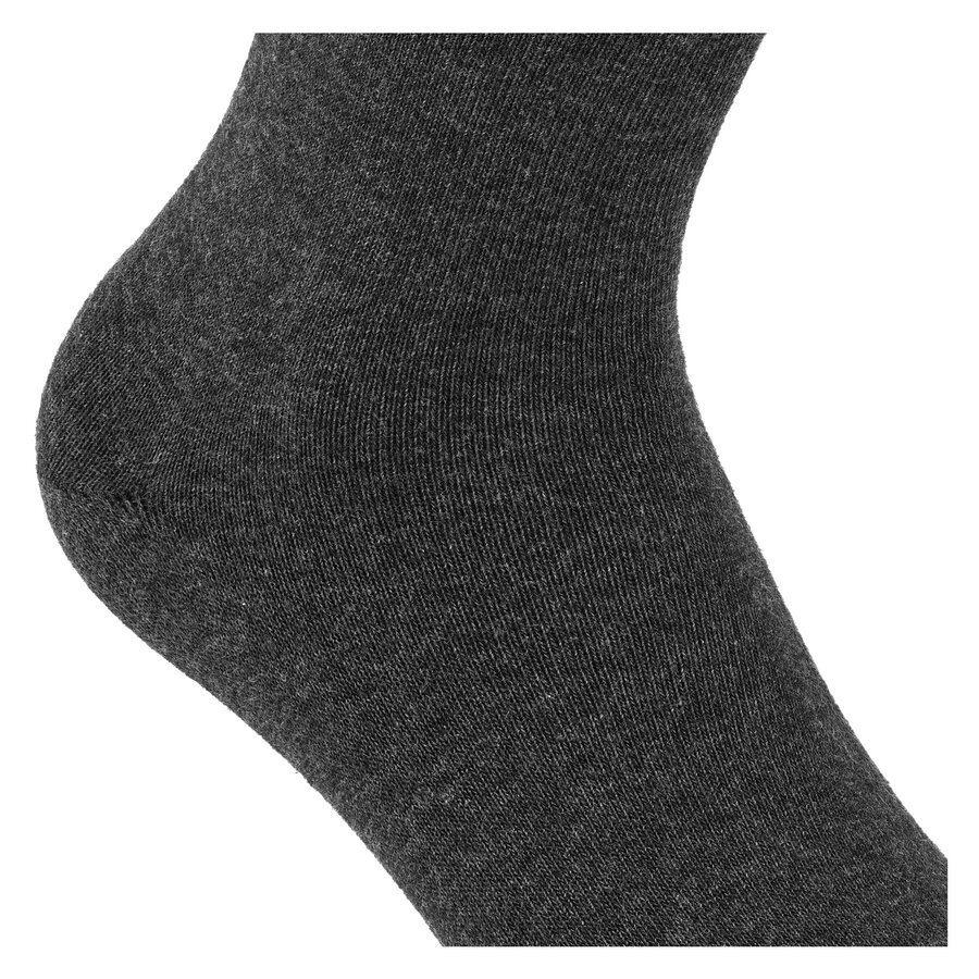 Baumwoll-Socken ohne Gummidruck camano anthrazit-melange - 3