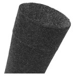 Bio-Socken ohne Gummidruck GOTS Baumwolle camano anthrazit-melange - 2