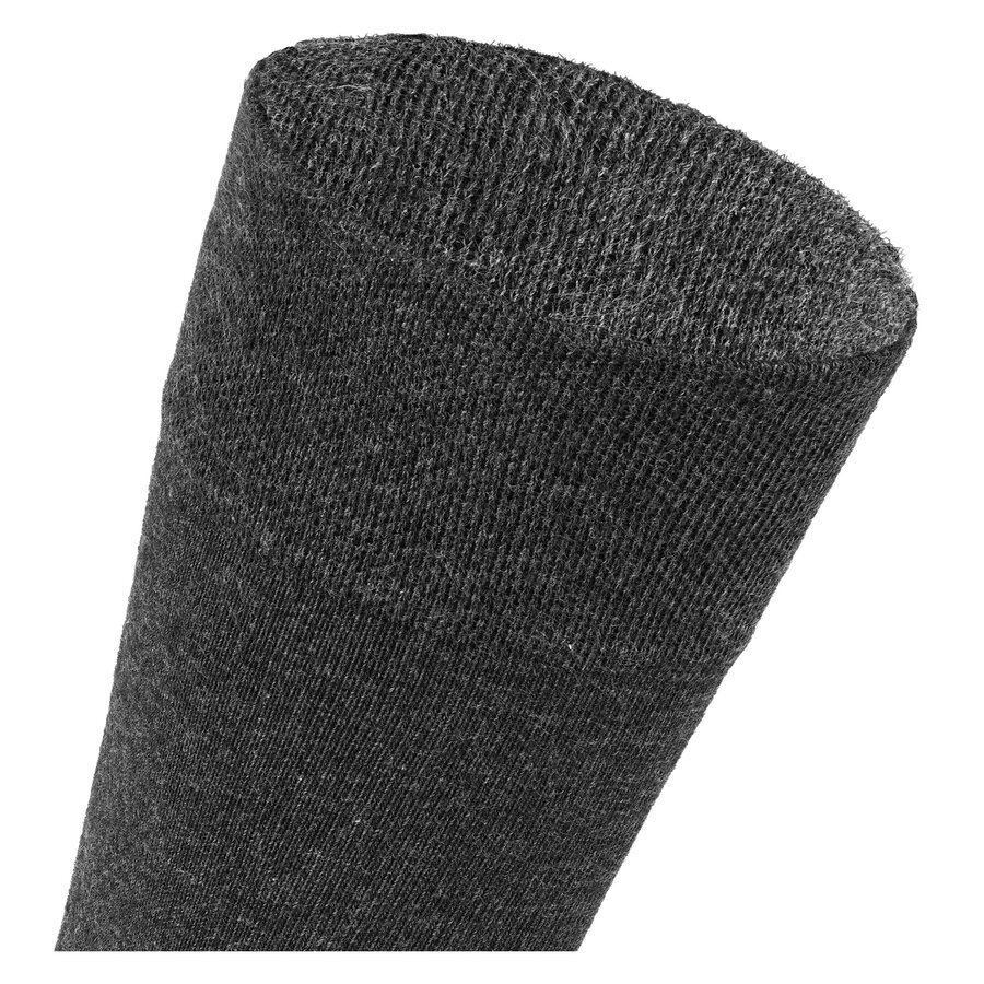 Baumwoll-Socken ohne Gummidruck camano anthrazit-melange - 2