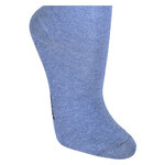 Baumwoll-Kniestrümpfe ohne Gummi-Druck jeans-blau - 8