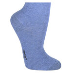 Baumwoll-Kniestrümpfe ohne Gummi-Druck jeans-blau - 4