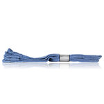 Baumwoll-Kniestrümpfe ohne Gummi-Druck jeans-blau - 7