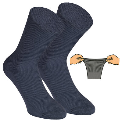 Herren Socken 100% Baumwolle ohne Gummi