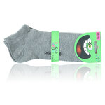Kinder Sneaker Baumwollsocken hellgrau-melange - 9