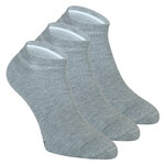 Kinder Sneaker Baumwollsocken hellgrau-melange - 1