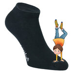 Kinder Sneaker Socken schwarz - 3