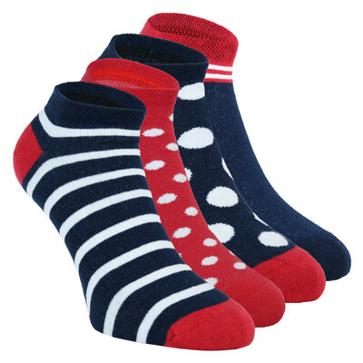 Sneaker Motivsocken mit lustigen Motiven und modernen Mustern