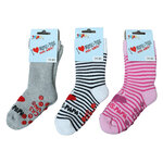 Baby-Socken I LOVE MAMA UND PAPA ABS Noppen - 5