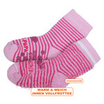Baby-Socken I LOVE MAMA UND PAPA ABS Noppen - 3