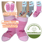 Baby-Socken I LOVE MAMA UND PAPA ABS Noppen - 2