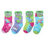 Babysocken Einhorn-Motive ABS Noppen - 6
